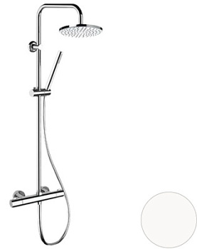 Душевая система Remer EQ32X7MMM20BO, белый матовый