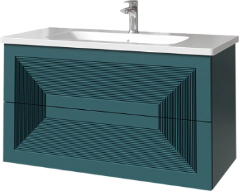 Тумба подвесная Caprigo Modo Quarta 100 35714-SF013