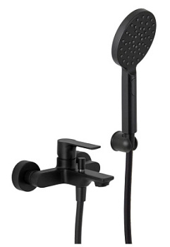 Смеситель для ванны Remer Energy EY02NO, черный матовый