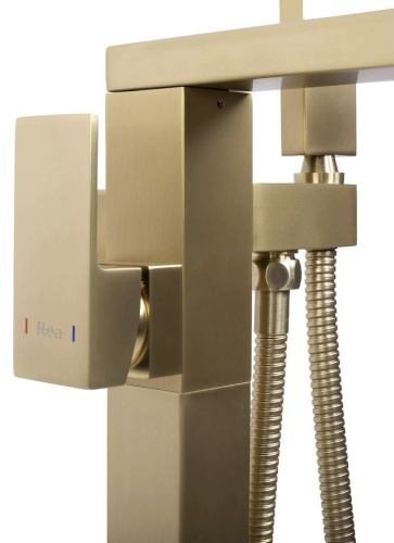 Смеситель для ванны Rea Tery gold matt B5307