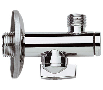 Запорный вентиль с фильтром 3/8*1/2 Remer 1231238