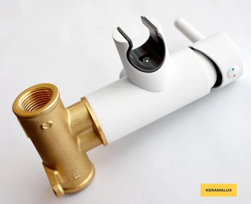 Гигиенический душ CeramaLux KRS/005 белый матовый