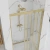 Душевая дверь Rea Alex 120 gold matt K2501