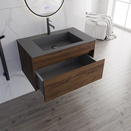 Тумба подвесная Vincea Chiara VMC-2C800CO C.Oak