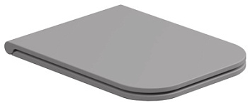Крышка с сиденьем GSG Ceramic Design Brio BRCOPRSLTICR038, Fumo Matt
