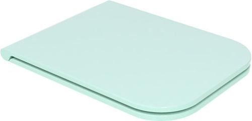 Крышка с сиденьем GSG Ceramic Design Brio BRCOPRSLTICR024 бирюзовый глянцевый