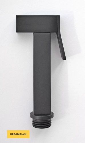 Лейка CeramaLux KBL/001 черный матовый