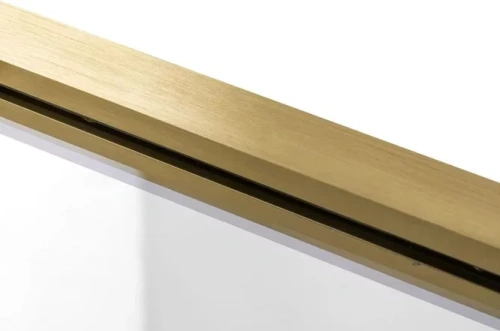 Душевая дверь Rea Rapid Slide gold matt 130 K8590