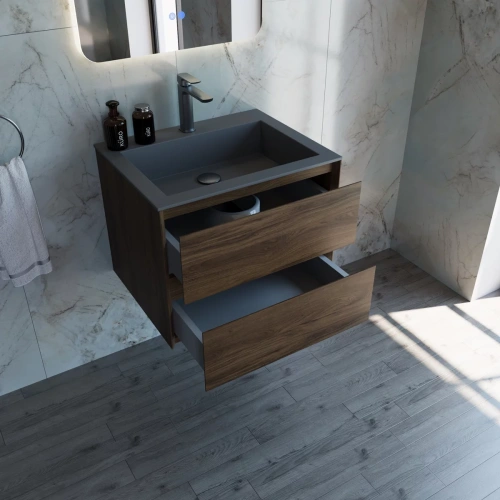 Тумба подвесная Vincea Luka VMC-2L600CO C.Oak