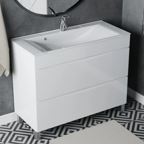 Тумба напольная Vela Бриз 100Н под Milen TU27060