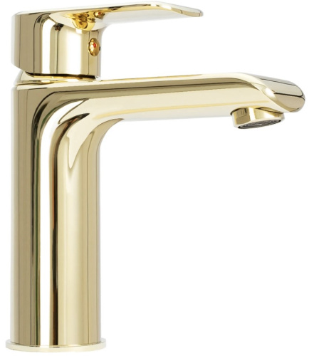 Смеситель для умывальника Rea Bloom Mirror Gold B6200