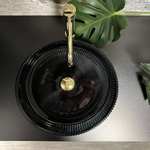 Умывальник Rea Ingrid Black U6800