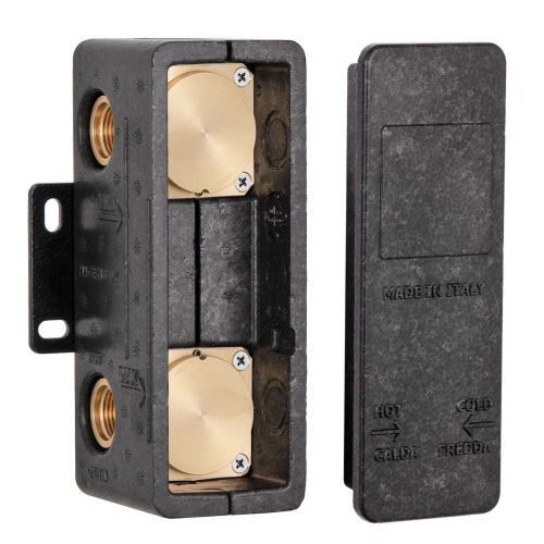 Скрытая часть на 2 выхода Remer RRBOX92