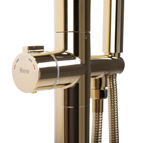 Смеситель для ванны Rea Clark gold B5302