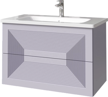 Тумба подвесная Caprigo Modo Quarta 80 35712-SF028