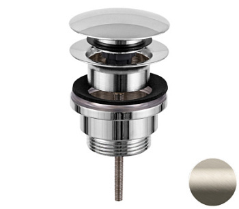 Донный клапан универсальный 1”1/4 Remer 905CCR114XV, сталь