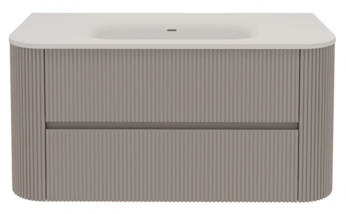 Тумба подвесная Vincea Alto VMC-4A100MLG светло-серый матовый