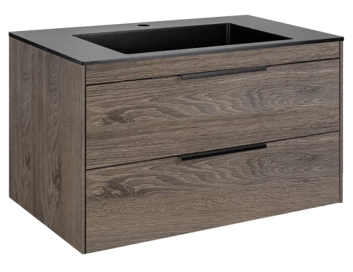 Тумба подвесная Vincea Chiara 2D 800 R.Oak VMC-2C2800RO