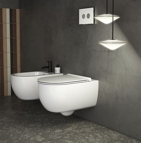 Унитаз подвесной Globo Mode MES02BI