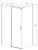 Душевой уголок Vincea Dice VSR-4D8013CLB
