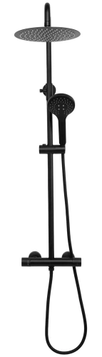 Душевая система Rea Vincent black matt P6600