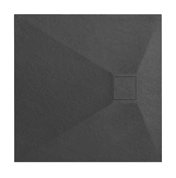 Душевой поддон Rea Magnum black 90*90 K3334