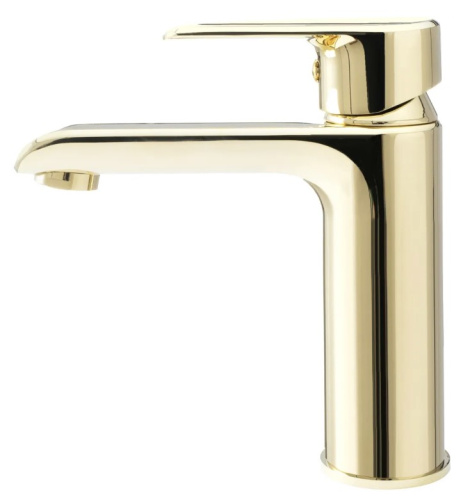 Смеситель для умывальника Rea Bloom Mirror Gold B6200