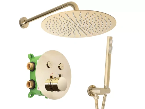 Душевая система Rea Lungo miler gold P6714