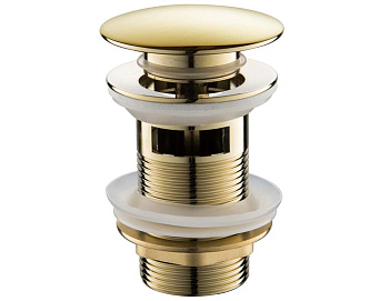 Донный клапан для раковины Vivi Felice V-4 Oro с переливом