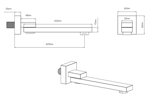 Душевая система Vincea VSFW-432T1CH