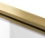 Душевая дверь Rea Rapid Slide gold matt 110 K4708