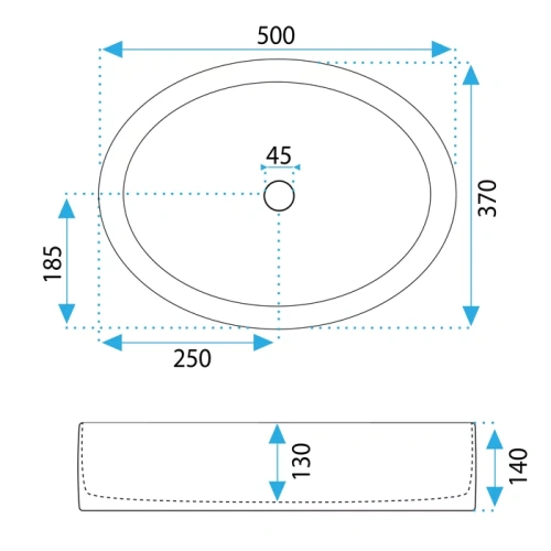 Умывальник Rea Fonda U0604