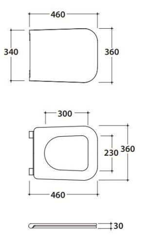Сиденье с системой soft close Globo Stone ST022AT