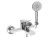 Смеситель для ванны Rea Dart Chrome B3301