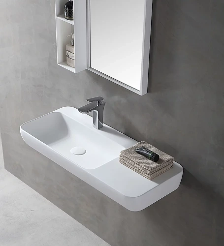 Умывальник Vincea Solid Surface VWB-6S590MW