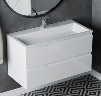 Тумба подвесная Vela Вектор 90П под Absolute