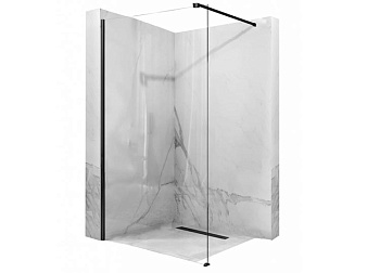 Душевая стенка Rea Aero Black 90x195 K7581