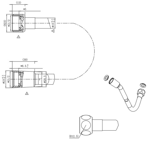 Душевая система Vincea Inspire VSFW-3I22MT3GM