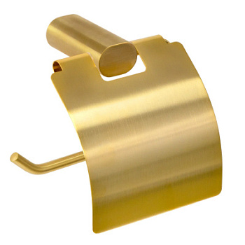 Бумагодержатель Remer Lounge LN60BG, золото брашированное