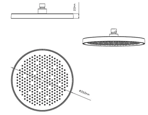 Душевая система Vincea VSFW-4212GM