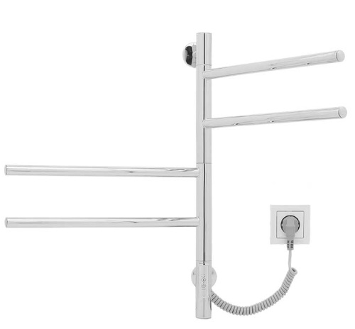 Полотенцесушитель электрический Vincea VTD-1S1CE 43x60