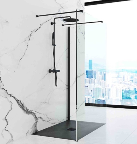 Душевой поддон Rea Black Rock 80x120 K4579