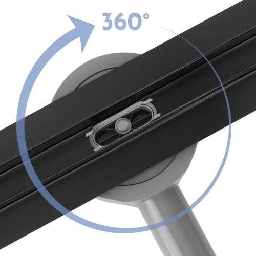 Душевой трап Rea Neox Slim pro black matt 500 G2744