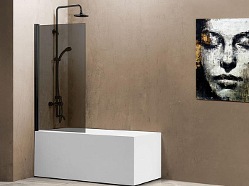 Душевая шторка на ванну Vincea VSB-11800CGB