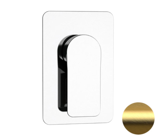 Смеситель для душа Remer Infinity I30BG, золото брашированное