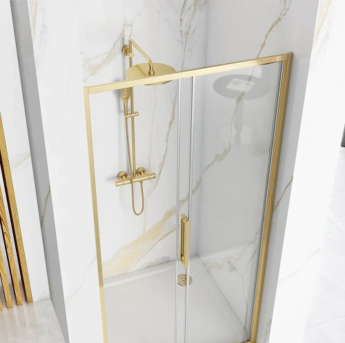 Душевая дверь Rea Rapid Slide gold 140 K5616
