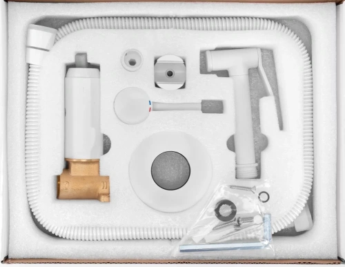 Гигиенический душ Rea Lungo Loop white matt B0255