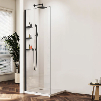 Душевая стенка Vincea Walk-In VSW-1HWS700CLB