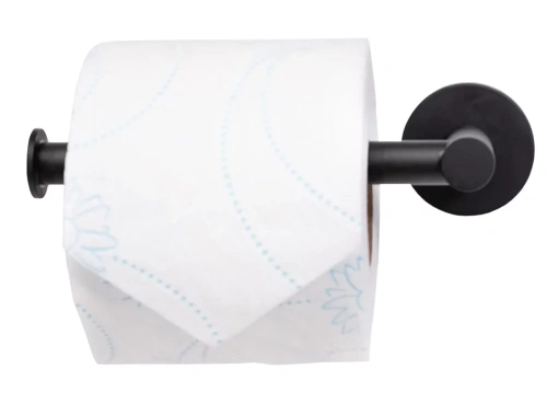 Бумагодержатель Rea MIST 04 Black Matt 80025