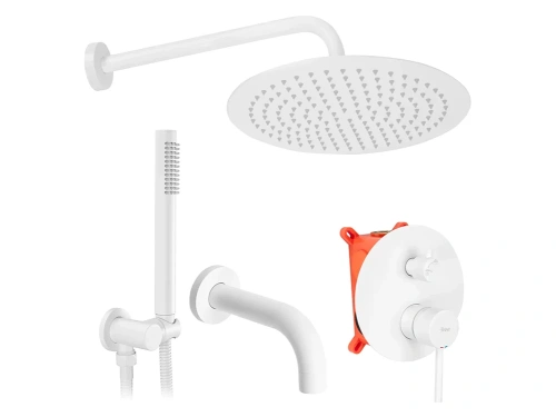 Душевая система Rea Lungo white matt P6611